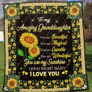 To My Amazing Granddaughter - Quilt - POD000070