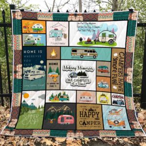 Making Memories One Campsite At A Time Quilt - POD000006