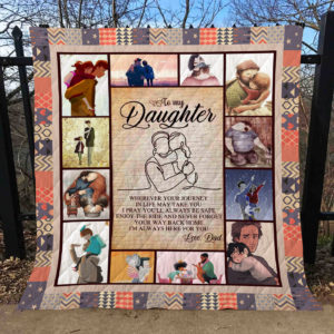 To My Daughter Quilt - POD000009