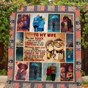 To My Wife Quilt - POD000010