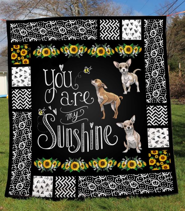 Camping – Chihuahua – Quilt – POD000052