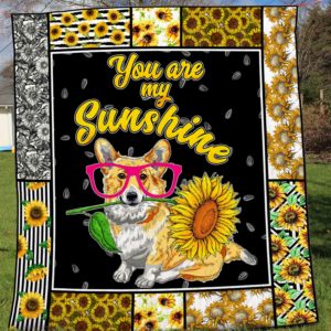 You Are My Sunshine - Corgi - Quilt – POD000014