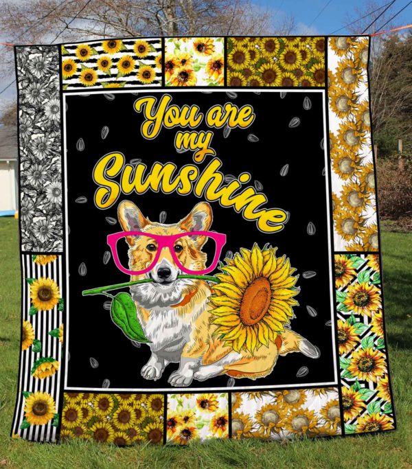 You Are My Sunshine - Corgi - Quilt – POD000014