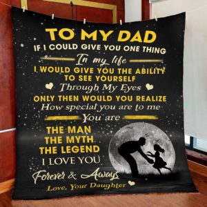 To My Dad - Quilt - POD000072