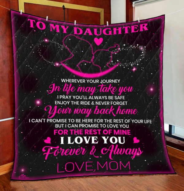 To My Daughter - Quilt - POD000082