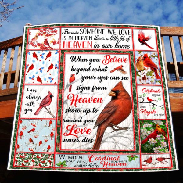 Cardinal Bird - Quilt