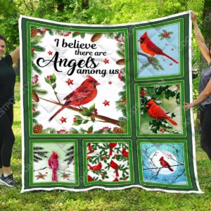 I believe there are, Angels among us  - Cardinal Bird - Quilt
