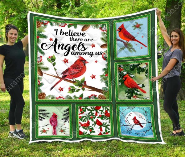 I believe there are, Angels among us  - Cardinal Bird - Quilt