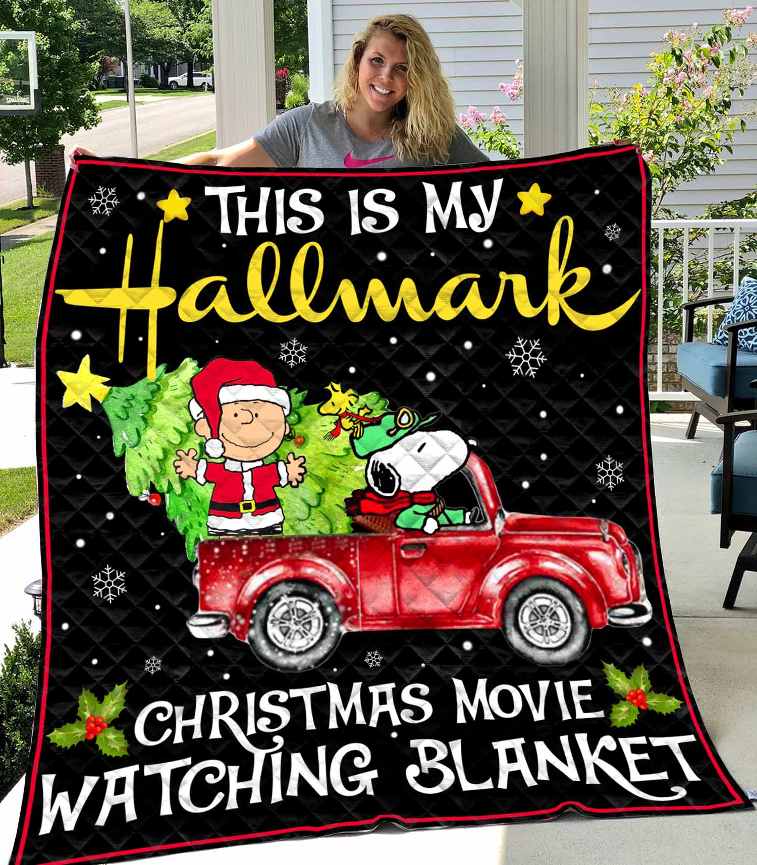 This Is My Hallmark Christmas Movie Watching Blanket Vr1 H89 – Quilt This Is My Hallmark Christmas Movie Watching Blanket Vr1 H89 – Quilt