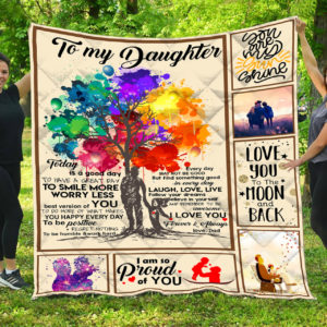 To My Daughter  Quilt - Vr3