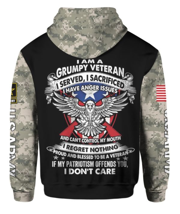 Army - I'm Grumpy Veteran I Served I Sacrificed-1001