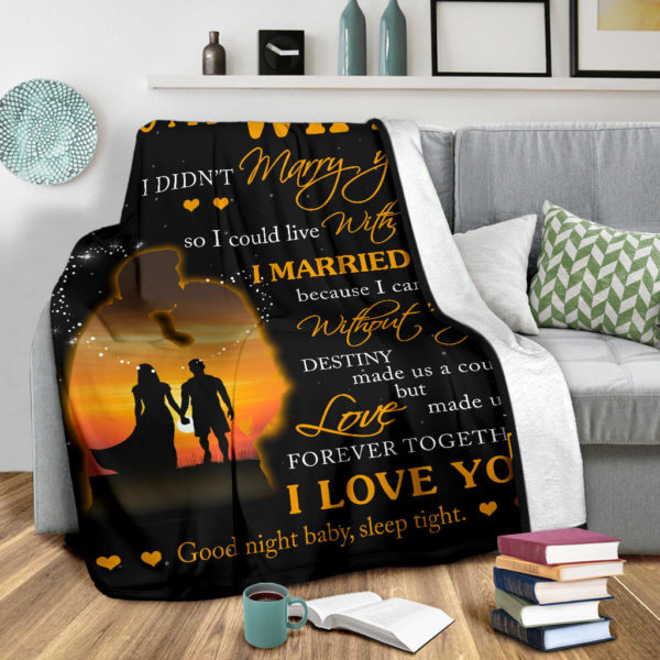 To My Wife - Premium Blanket
