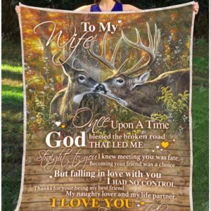 Hunter Blanket-To My Wife Once Upon A Time-0489