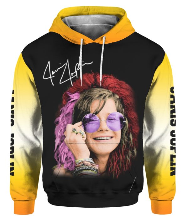 Janis Joplin Hoodie Print