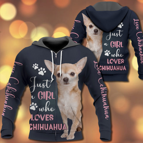 Just A Girl Who Love Chihuahua All Over Printed M0402