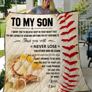 Quilt Baseball-Dad-To My Son-0489