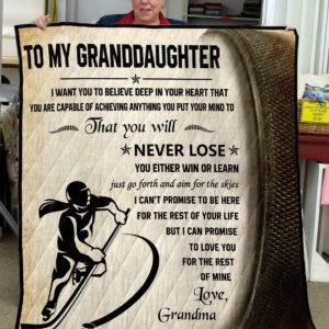 Quilt Hockey-Grandma To My Granddaughter I Want You To Believe-0489