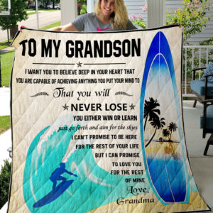 Quilt Surfing-To My Grandson We Want You To Believe Deep In Your Heart-0489