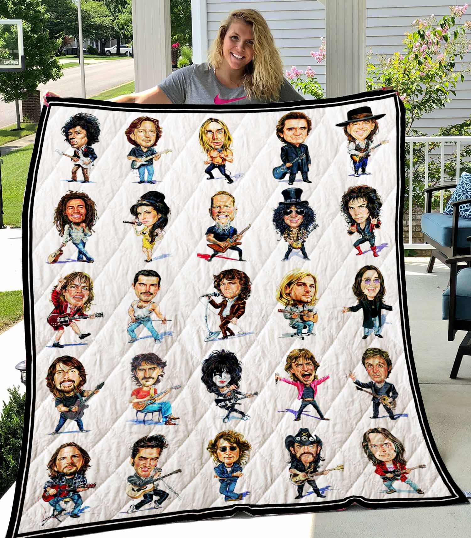 Rock Singer Quilt-0489 Rock Singer Quilt-0489