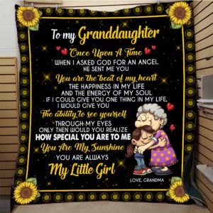 Sunflower Quilt-To My Granddaughter Once Upon A Time-0489