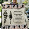 To My Gorgeous Wife Meeting You Was Fate Quilt-0489