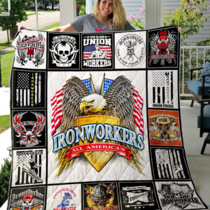 Union Ironworkers Quilt-0489