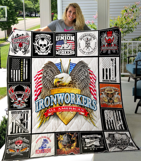 Union Ironworkers Quilt-0489