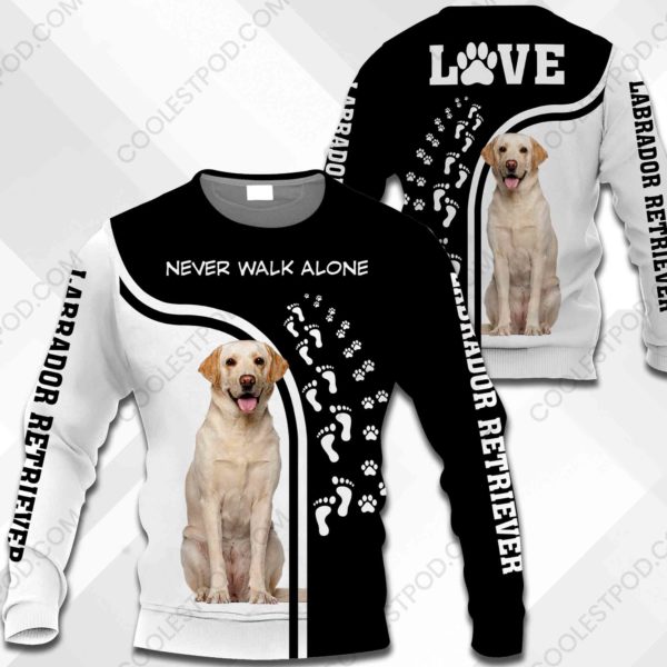 Labrador Retriever - Never Walk Alone - 0489