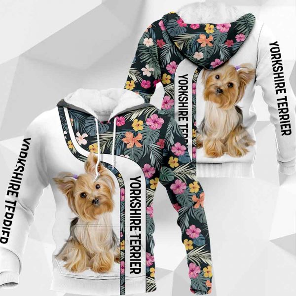 Yorkshire Terrier - Dinosaurs Pattern - 1809 - 201119