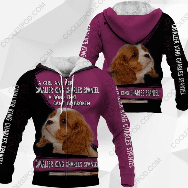 A Girl And Her Cavalier King Charles Spaniel A Bond That Can't Be Broken-0489-251119