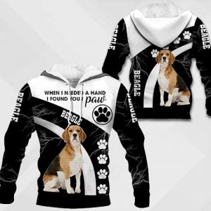 Beagle - When I Needed A Hand I Found Your Paw - 0489