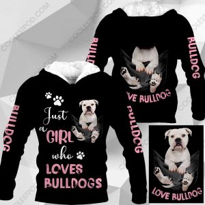 Just A Girl Who Loves Bulldogs In Pocket – M0402 - 271119