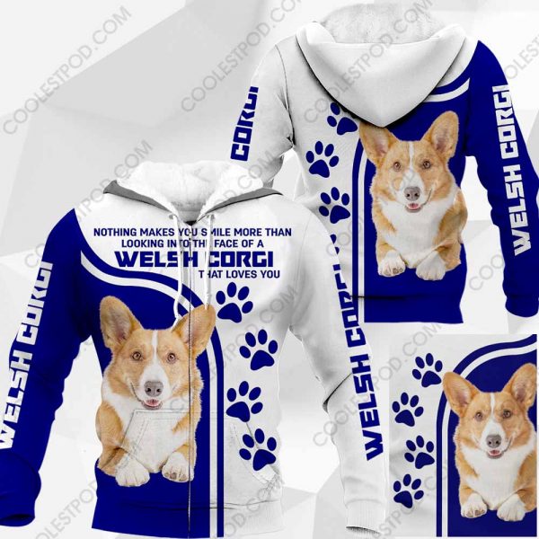 Nothing Makes You Smile More Than Welsh Corgi - 0489 - 211119