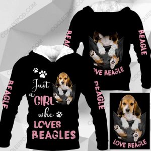 Just A Girl Who Loves Beagles  In Pocket – M0402 - 271119
