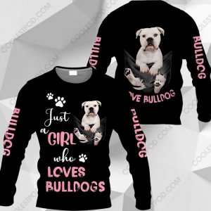 Just A Girl Who Loves Bulldogs In Pocket – M0402 - 271119