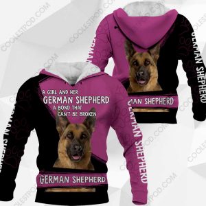 A Girl And Her German Shepherd A Bond That Can't Be Broken-0489-301119