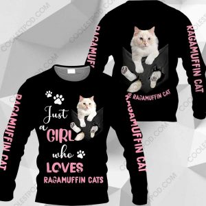 Just A Girl Who Loves Ragamuffin Cats In Pocket – M0402 - 271119