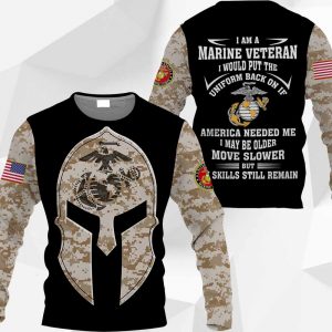 U.S. Marine - I Am A Marine Veteran-1001-161119