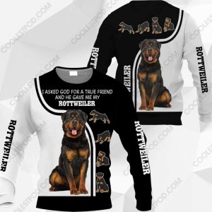Rottweiler-I Asked God For A True Friend-0489-261119