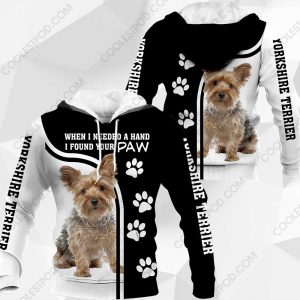 Yorkshire Terrier 2 When I Needed A Hand I Found Your Paw - M0402 - 221119