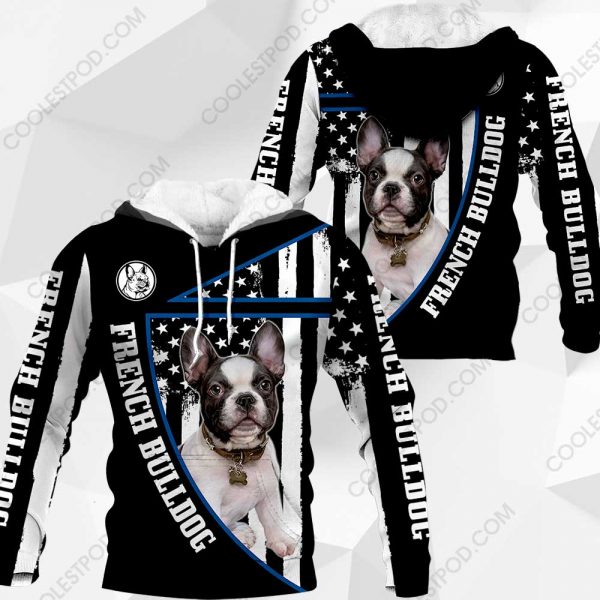 French Bulldog Flag All Over Printed – M0402 - 211119