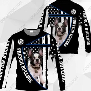 French Bulldog Flag All Over Printed – M0402 - 211119