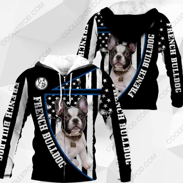 French Bulldog Flag All Over Printed – M0402 - 211119