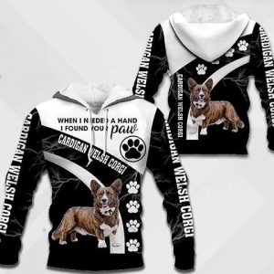 Cardigan Welsh Corgi - When I Needed A Hand I Found Your Paw - 0489