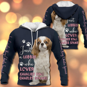 Cavalier King Charles Spaniel-Just A Woman Who Love-0489-141119