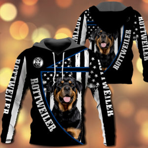 Rottweiler Flag All Over Printed - M0402