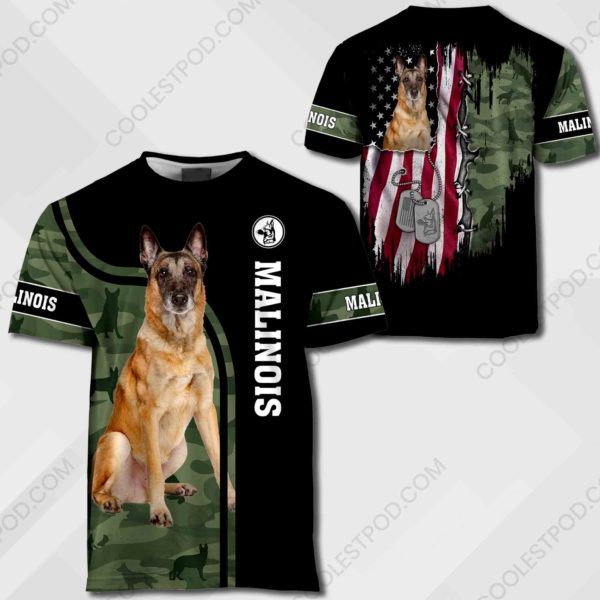 Malinois US Flag-0489