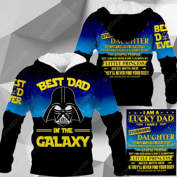 Best Dad In The Galaxy - Gift For Dad - Daughter's Gift For Dad