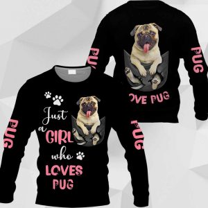 Just A Girl Who Loves Pug In Pocket – M0402 - 211119
