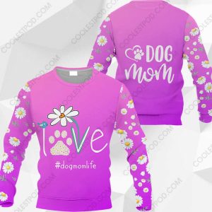 Dog Mom Love Paw Dog Daisy Pink - M0402 - 301119